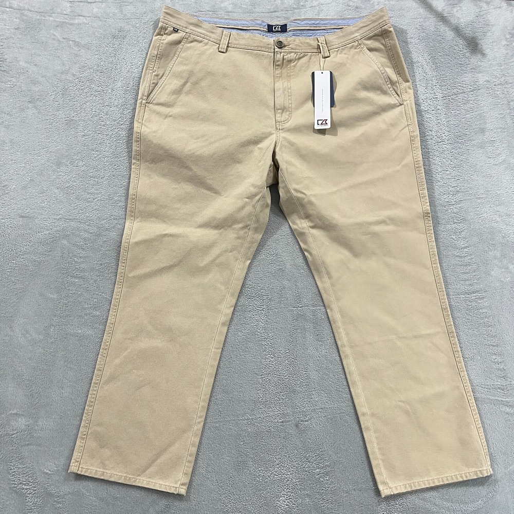CUTTER & BUCK Pants Men's 44x30 Classic Fit Chinos Style BCB00026‎